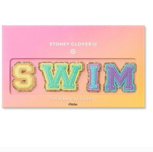 Stoney Clover SWIM Letter Patches - Picture 4 of 4